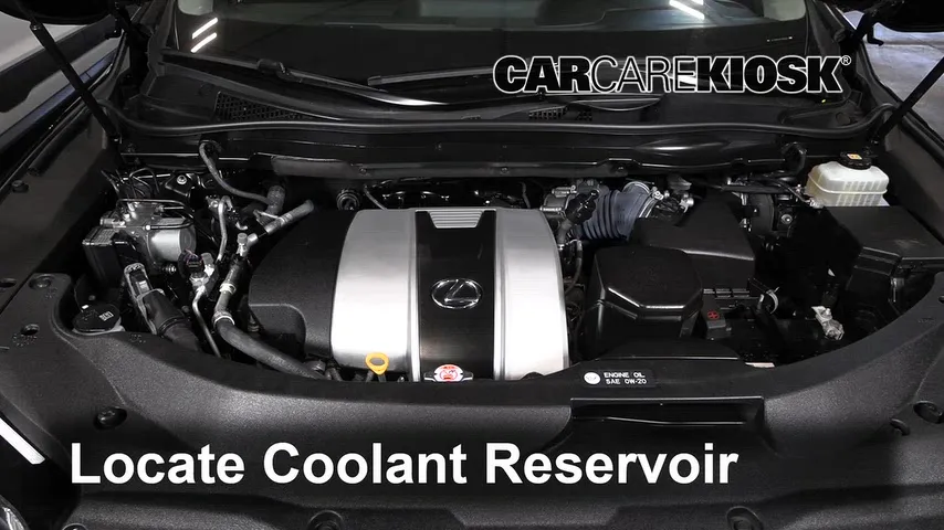 2018 Lexus RX350L 3.5L V6 Coolant (Antifreeze)